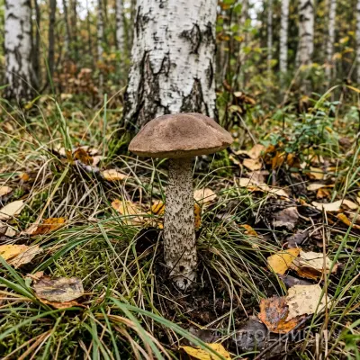 В лесу